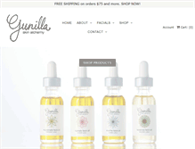 Tablet Screenshot of gunillaskinalchemy.com